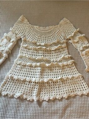 Crochet tunic